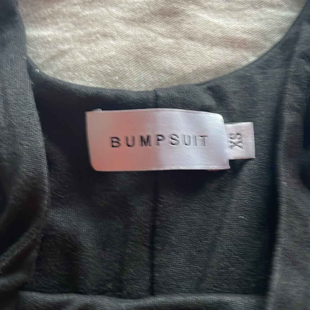 Black Maternity bumpsuit jumpsuit size xs - Picture 3 of 10